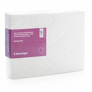 LINENSPA Quilted Microfiber Mattress Pad – Twin